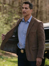 Justin Wise Blue Ridge The Series Brown Blazer