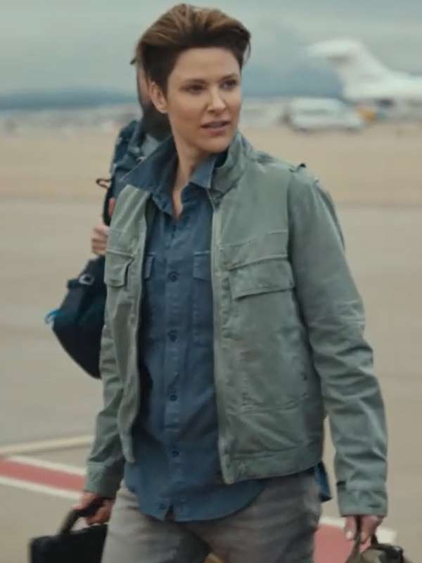 Bobby Ops Lioness Grey Cotton Jacket