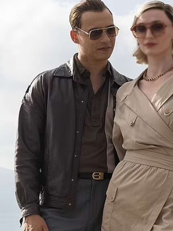 Boisie Joan Black Leather Jacket