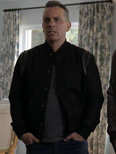 Bookie S02 Sebastian Maniscalco Black Bomber Jacket