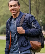 Boston Blue Caleb Bruce Bomber Jacket