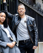 Boston Blue S01 Donnie Wahlberg Black Jacket