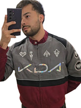 BoxLunch KDA red and grey full-zip jacket