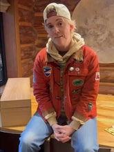 Brandi Carlile NYC 2026 Red Quilted Jacket