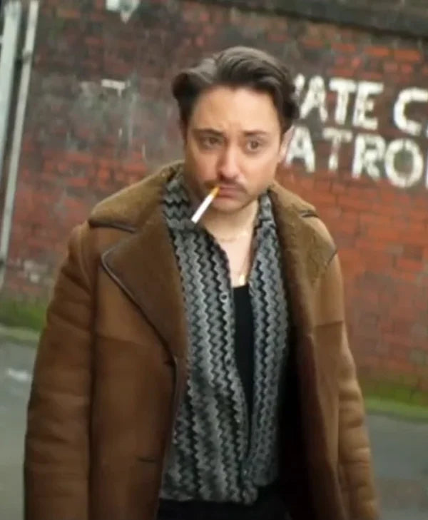 Brassic S07 Ryan Sampson Brown Coat