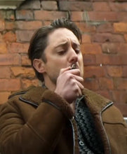 Brassic S07 Ryan Sampson Brown Coat