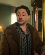 Brassic S07 Ryan Sampson Brown Coat