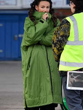 Brassic S05 Erin Croft Green Trench Coat