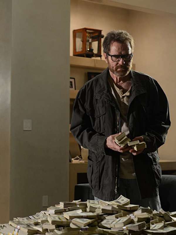 Bryan Cranston Breaking Bad Black Jacket