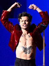 Harry Styles Brit Awards 2023 Red Jacket