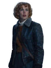 Brittany Allen The Yeti Leather Jacket