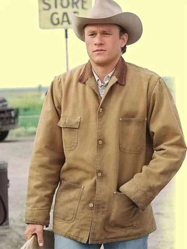 Brokeback Mountain Ennis Del Mar Brown Jacket