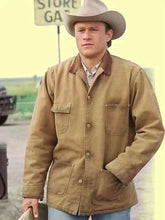 Brokeback Mountain Ennis Del Mar Brown Jacket