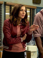 Gina Linetti Brooklyn Nine-Nine Red Bomber Jacket