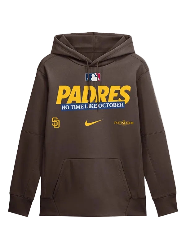 MLB Postseason Padres hoodie with open-hem cuffs