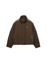 Adidas x ASOS oversized puffer jacket in brown