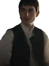 Wicker 2026 Nabhaan Rizwan Brown Suede Vest front view