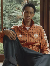 Re-created Adidas FC Bayern MCM inspired brown sportswear jacket