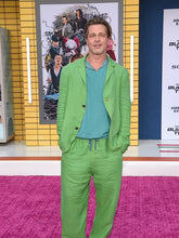 Brad Pitt Bullet Train Green Suit