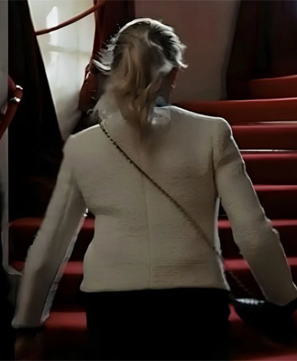 Cameron Diaz Back In Action White Jacket