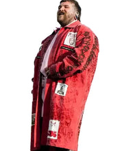 Coachella Teddy Swims Red Coat