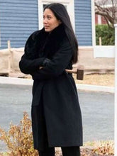 Clytemnestra Lomax SurrealEstate S02 Black Coat