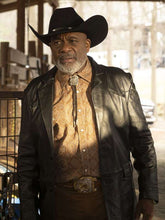 Gregory Alan Williams Will Trent S03 Black Leather Blazer