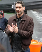 CIA Tom Ellis Brown Bomber Jacket