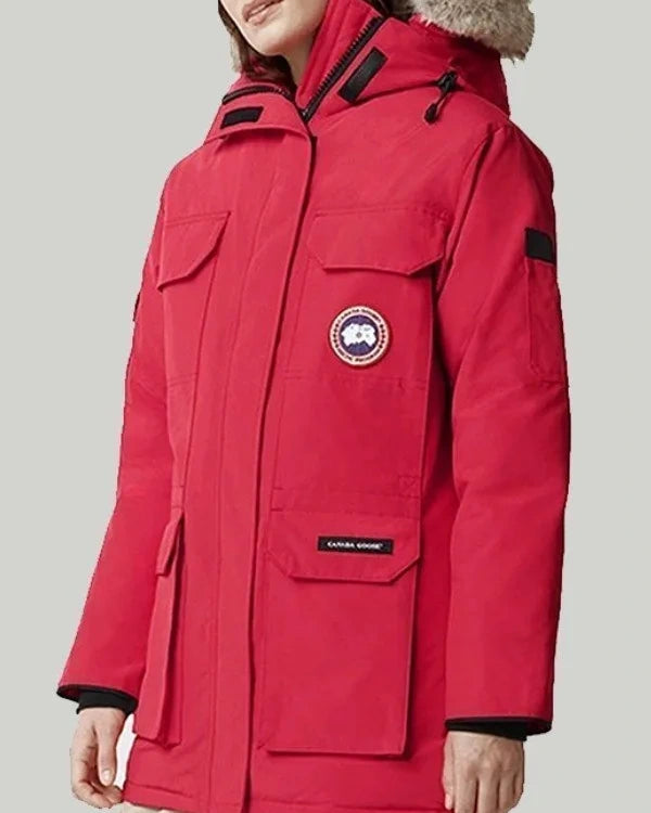 Canada Goose Fence Red Parka Jacket