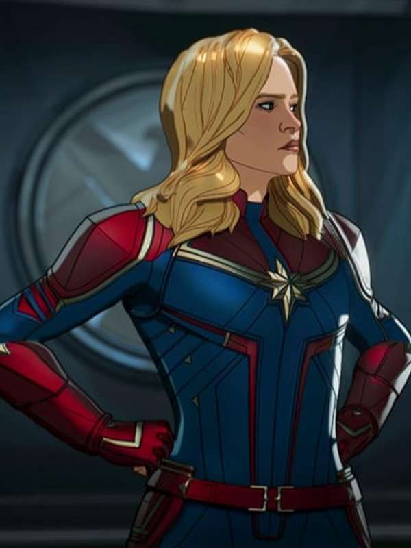 Carol Danvers What If Costume Jacket