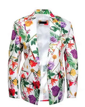 Carrie Preston Elsbeth 2024 White Floral Blazer