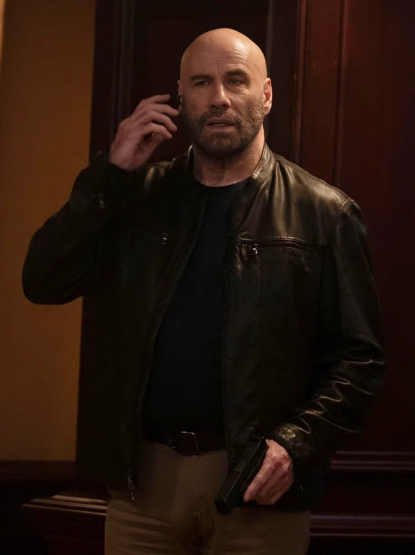 Cash Out John Travolta Leather Jacket