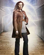 Doctor Who SO 4 Donna Noble Brown Leather Coat