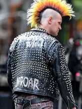 Matt Smith Caught Stealing Studded Leather Jacket