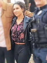 Neighborhood Watch Cecile Cubiló Black Leather Jacket