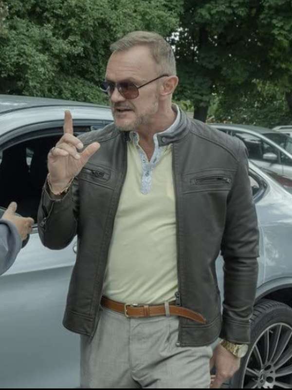 Cezary Pazura Operation: Nation Leather Jacket