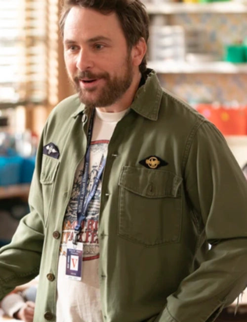 Charlie Day Abbott Elementary Military Jacket