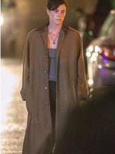 Charlize Theron The Old Guard Brown Coat