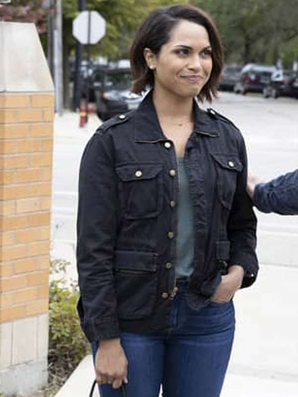 Chicago Fire Monica Raymund Jacket