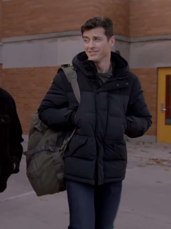 Sam Carver Chicago Fire S12 Black Jacket