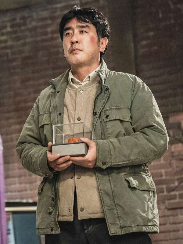 Choi Seon-man Chicken Nugget Green Jacket