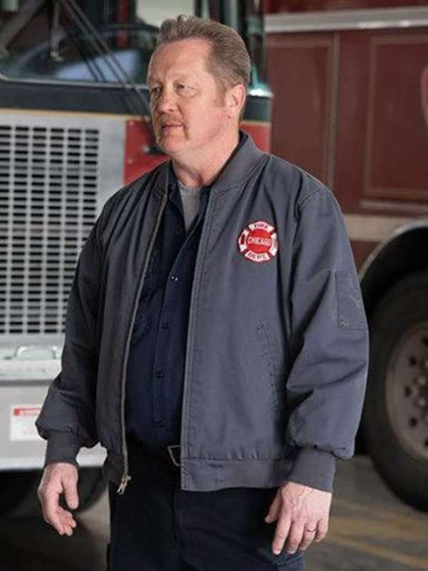 Christian Stolte Chicago Fire Cotton Bomber Jacket