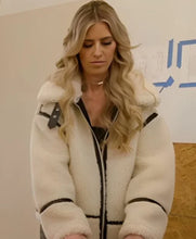 Christina Hall Christina In The Country White Sherpa Jacket