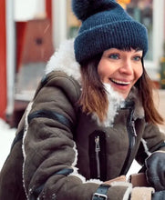 Christmas Home for Christmas Johanne Shearling Jacket