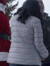 Janel Parrish Christmas on Duty Jacket