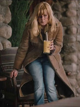 Beth Dutton Brown Suede Coat