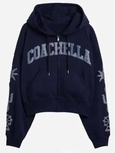 Coachella Gap Blue Hoodie