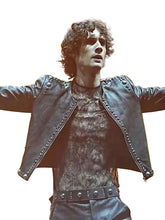 Coachella 2026 Sombr Studded Leather Jacket