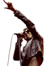 Coachella 2026 Sombr Studded Leather Jacket