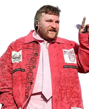 Coachella Teddy Swims Red Coat